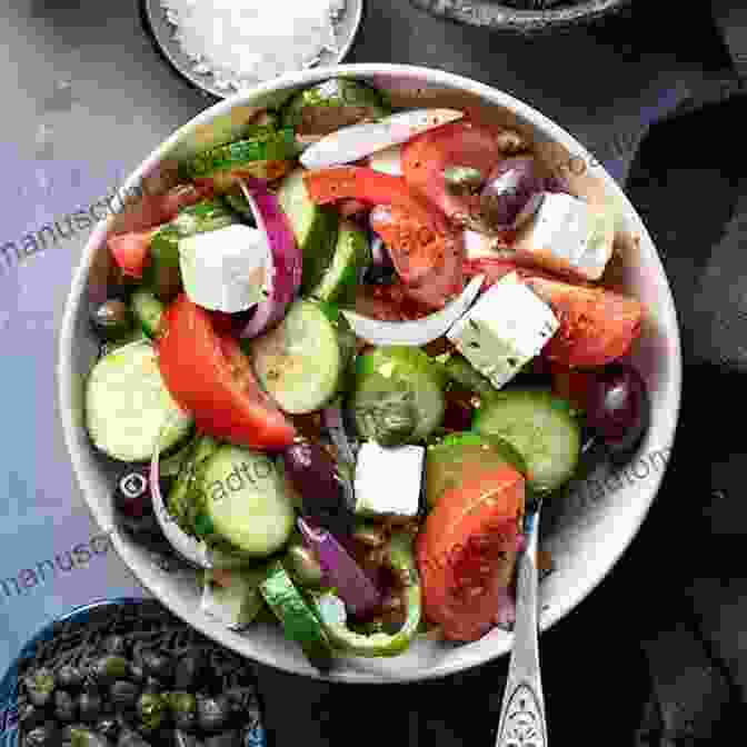 A Bowl Of Greek Salad Mediterranean Diet: Lose Weight In 7 Days With Easy Delicious Meals (Mediterranean Diet For Weight Loss Mediterranean Diet Cooking Mediterranean Diet Diet Recipes) (Double Your Dieting 1)