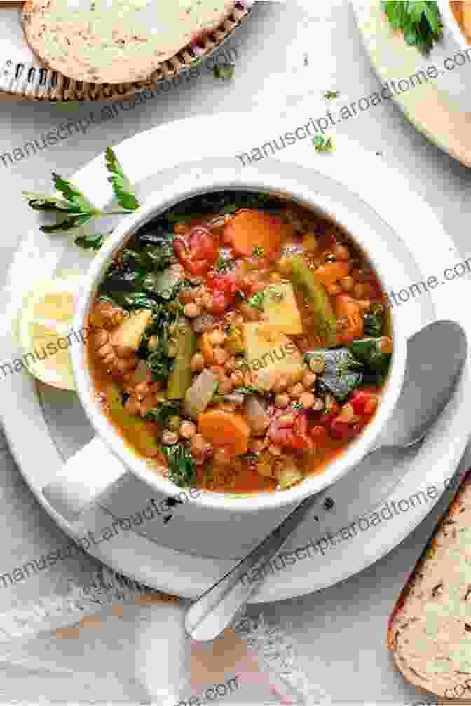 A Bowl Of Lentil Soup With Vegetables Mediterranean Diet: Lose Weight In 7 Days With Easy Delicious Meals (Mediterranean Diet For Weight Loss Mediterranean Diet Cooking Mediterranean Diet Diet Recipes) (Double Your Dieting 1)