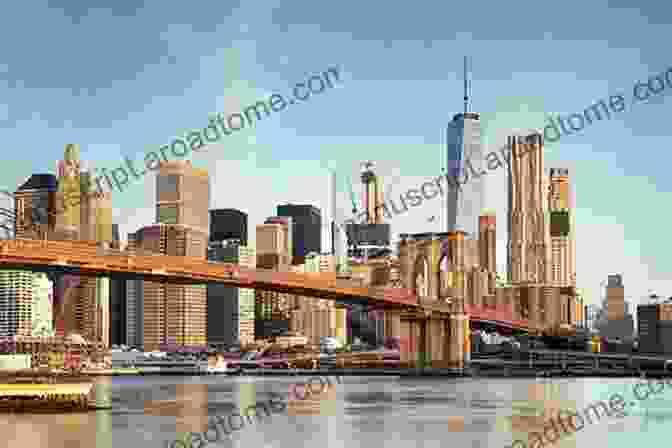 A Breathtaking Panoramic View Of The Iconic New York City Skyline, Stretching From The Brooklyn Bridge To Midtown Manhattan. Manhattan Moves Uptown: An Illustrated History (New York City)