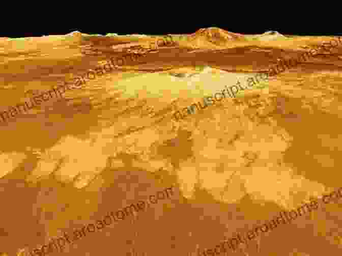 A Computer Generated Image Of The Surface Of Venus, Showing A Barren And Volcanic Landscape With Active Volcanoes And Lava Flows. Fire And Ice: The Volcanoes Of The Solar System