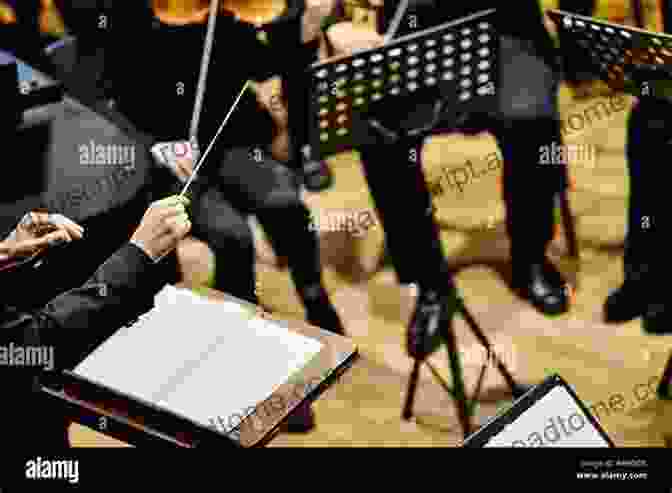 A Conductor Talking To A Group Of Musicians, Their Expressions Focused And Engaged Maestros And Their Music: The Art And Alchemy Of Conducting