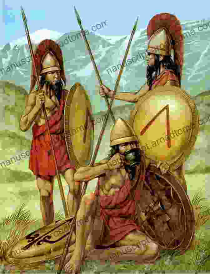 A Greek Hoplite And A Persian Warrior Engaged In Combat Greek Hoplite Vs Persian Warrior: 499 479 BC (Combat 31)