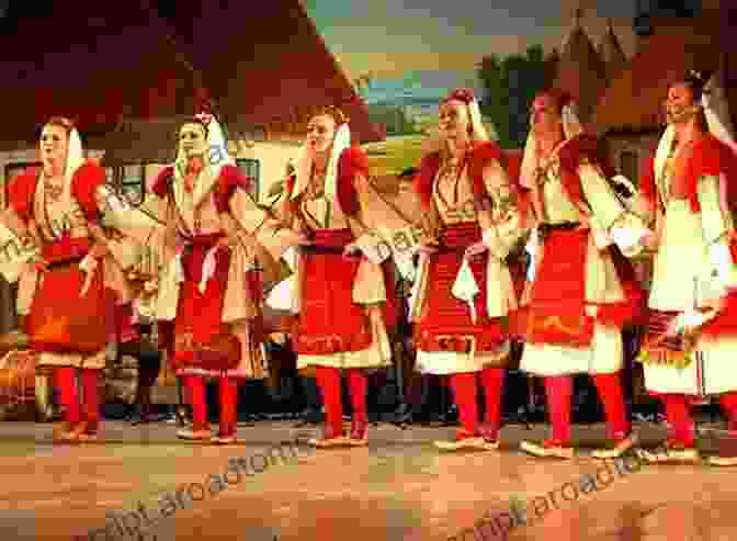 A Group Of People Performing The Bukharo Dance In Traditional Macedonian Costumes How To Play Bukharo: A New Guide To An Old Card Game