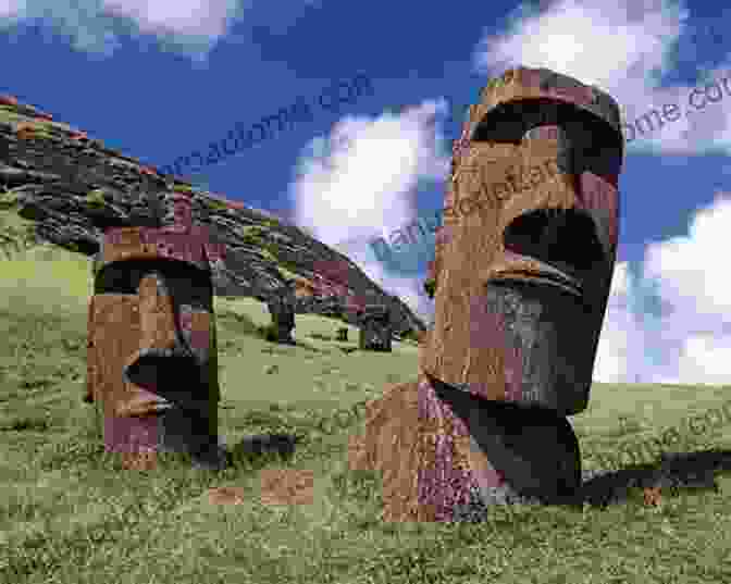 A Magnificent Stone Head From Easter Island, A Testament To The Enigmatic Artistry Of Ancient Civilizations Secret Places Hidden Sanctuaries: Uncovering Mysterious Sights Symbols And Societies