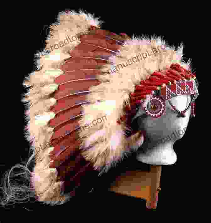 A Portrait Of An Osage Chief Wearing A Feathered Headdress. Meet The Osage Native American Tribe An EBook Just For Kids