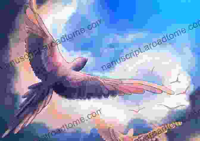 A Whimsical Illustration Of A Child Soaring Through The Sky On A Giant Bird Kids Pp Book: Picture Kids P