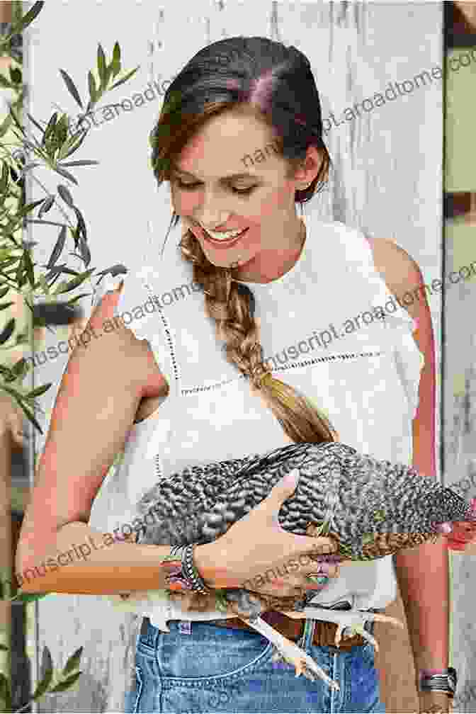 A Woman Holding A Chicken In Her Backyard Raising Chickens: The Common Sense Beginner S Guide To Backyard Chickens