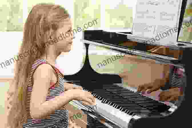 A Young Girl Playing The Piano With Passion And Joy, Surrounded By Musical Notes The Power Of Music: Pioneering Discoveries In The New Science Of Song