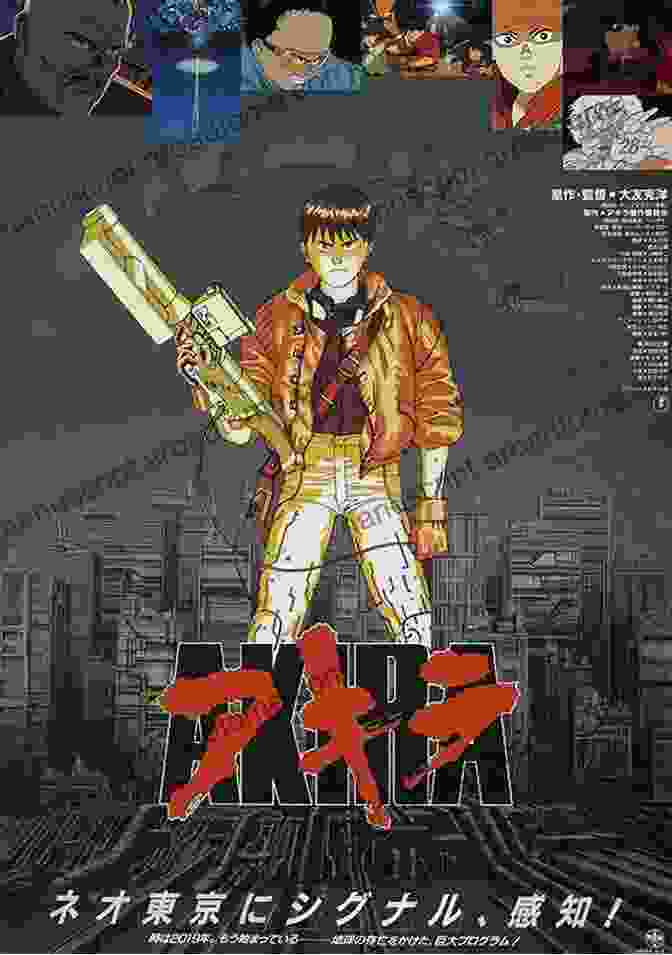 Akira Promotional Poster Anime Impact: The Movies And Shows That Changed The World Of Japanese Animation