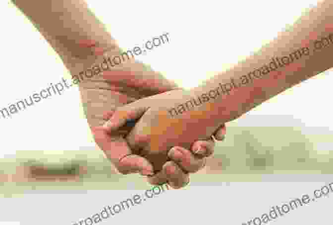 An Elderly Mother Holds Her Daughter's Hand, Sharing A Moment Of Quiet Affection. Happy Adults Cathy Glass