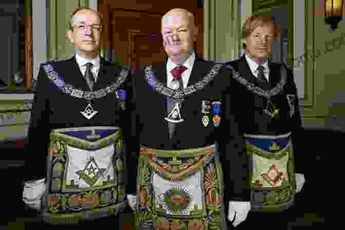 An Image Of A Group Of Freemasons Wearing Regalia The Romance Of Freemasonry Joseph Fort Newton