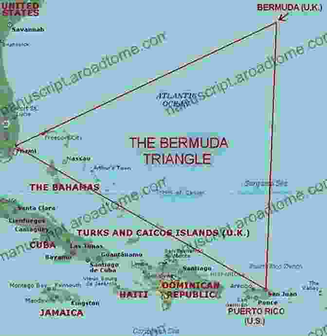 An Image Of A Map Of The Bermuda Triangle Region. A Life Lost: Part 3 Of 3: The Shocking True Story