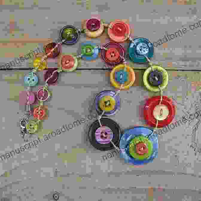 Colorful Collage Of Button Crafts, Including Jewelry, Ornaments, And Artwork Button Crafts For All Ages