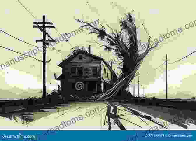 Devastated Landscape With Uprooted Trees And Collapsed Buildings The Great Hurricane 1938 Cherie Burns