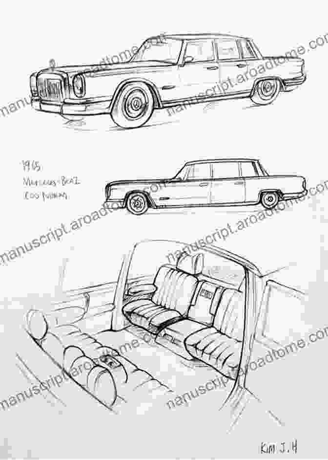 Early Design Sketch Of A Pullman Car The Story Of The Pullman Car