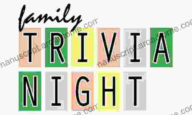 Family Enjoying Trivia Night With Trivia Book Geography And History Fun Trivia (Ultimate Trivia 2)