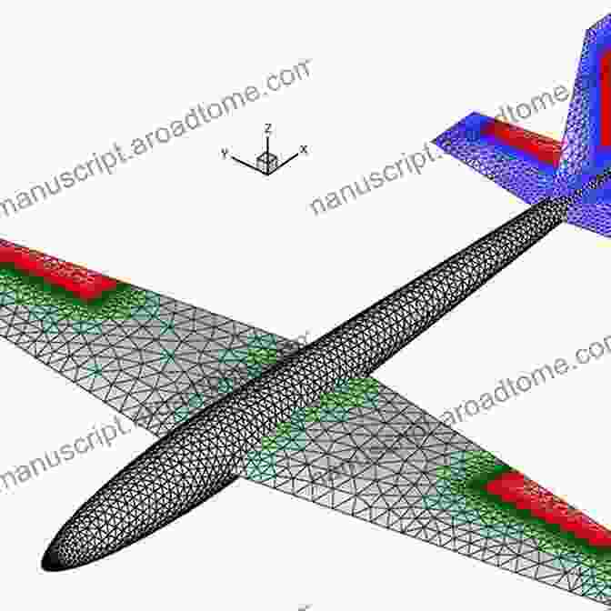 Finite Element Model Of An Aircraft Wing, Demonstrating The Discretization Of The Structure Into Smaller Elements To Aircraft Structural Analysis (Elsevier Aerospace Engineering)