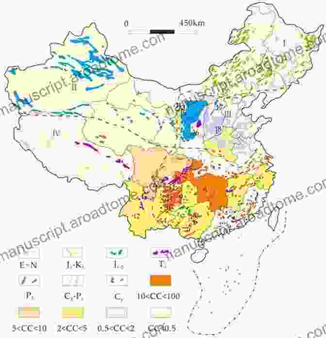 Geological Map Of China's Mineral Resources Mineral Resources And Basic Industries In The People S Republic Of China