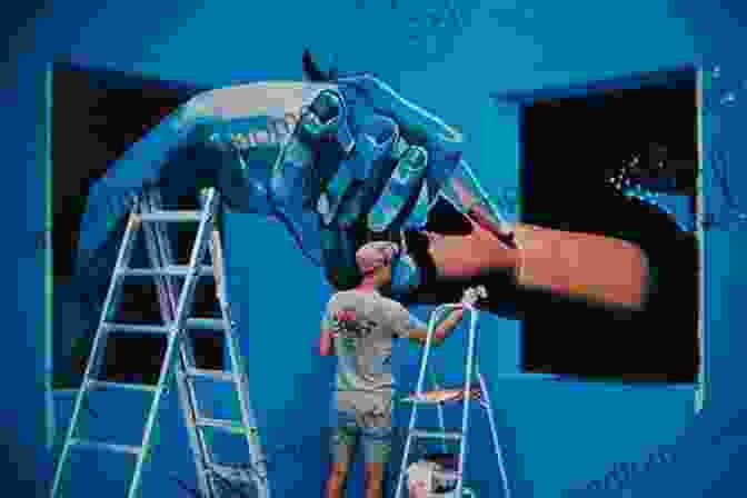 Graffiti Artist Creating A Stunning Mural Using Advanced Techniques Graff 2: Next Level Graffiti Techniques