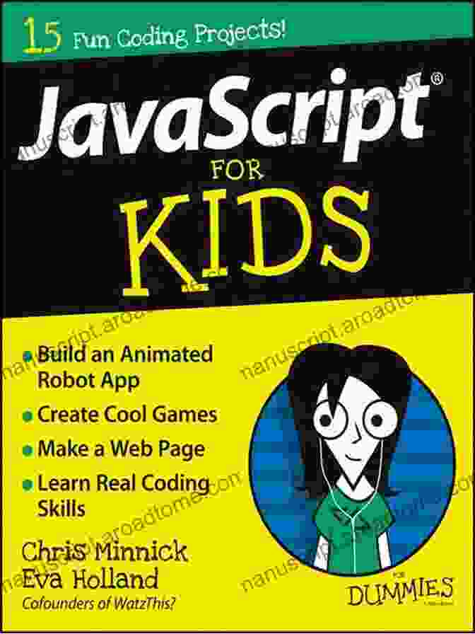 JavaScript For Kids For Dummies Book Cover JavaScript For Kids For Dummies