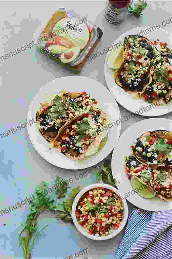 Mouthwatering Vegan Black Bean Tacos Topped With Fresh Salsa, Guacamole, And Cilantro Vegan Meal Prep: Embrace The Benefits Of A Vegan Diet Through Many Easy And Quick Recipes For Beginners