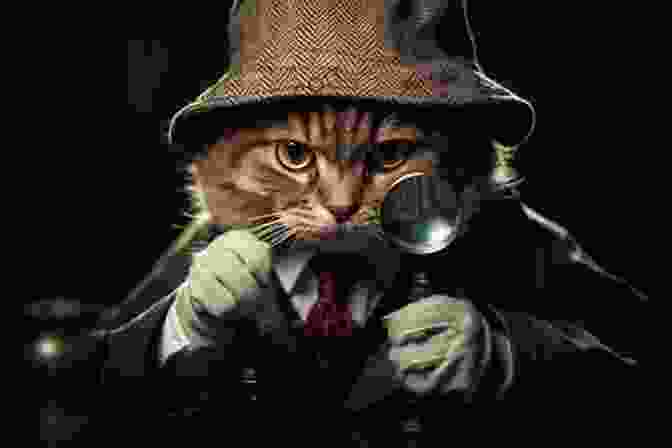 Pablo The Cat Dressed As A Detective With A Magnifying Glass Ugly Cat Pablo And The Missing Brother