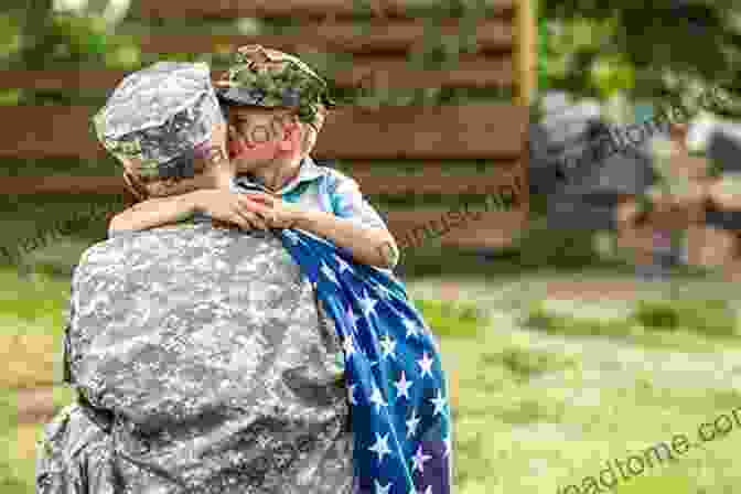 Photo Of A Military Family Smiling And Hugging Bless All Who Serve: Sources Of Hope Courage And Faith For Military Personnel And Their Families