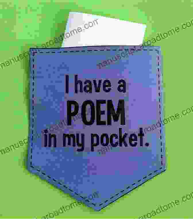 Poem In My Pocket Book Cover Featuring A Pocket With A Poem Inside. Poem In My Pocket Chris Tougas