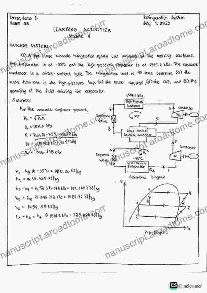 Problem Solving Example On Refrigeration System Design Applying Engineering Thermodynamics: A Case Study Approach