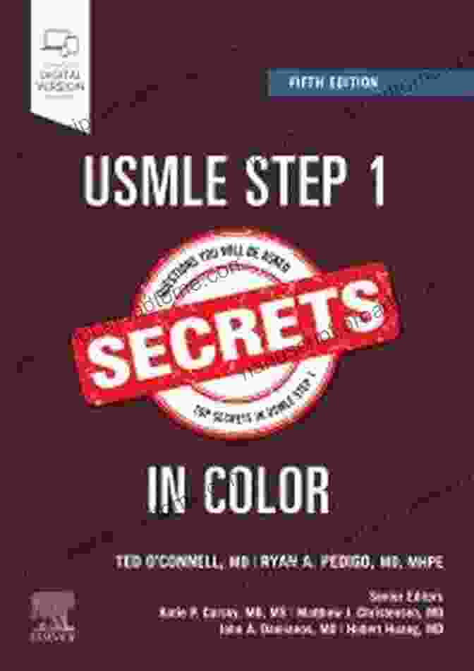 Sample Page From 'USMLE Step Secrets In Color' With Color Coded Visual Mnemonics USMLE Step 1 Secrets In Color