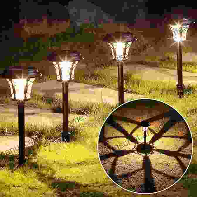 Solar Lights Illuminating A Pathway The New Pallet Book: Ingenious DIY Projects For The Home Garden And Homestead