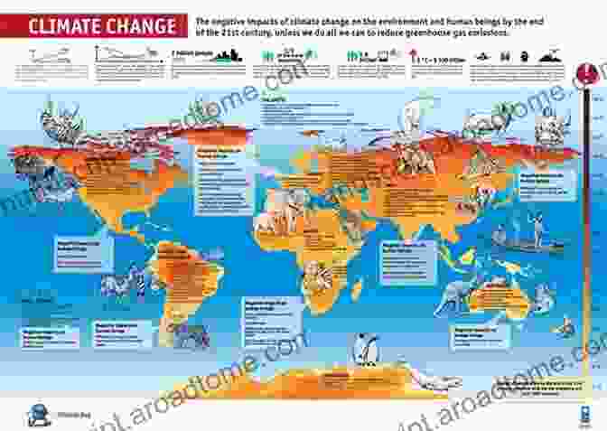 World Map Illustrating The Global Impacts Of Climate Change The Rightful Place Of Science: Climate Pragmatism