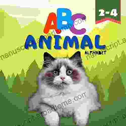 My Alphabet Animals: Alphabet Letters With Cute Animals Learning Flashcards For Babies For Toddlers Preschool Prep English