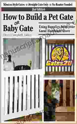 How To Build A Pet Gate Or Baby Gate Using Supplies From Your Local Hardware Store