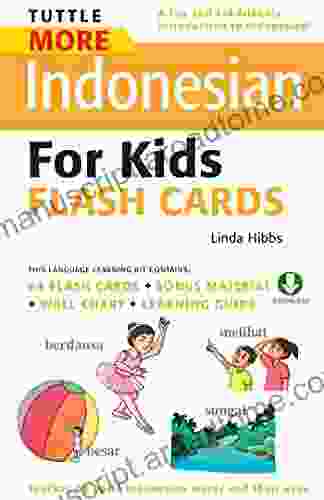 Tuttle More Indonesian For Kids Flash Cards: (Downloadable Audio And Material Included) (Tuttle Flash Cards)